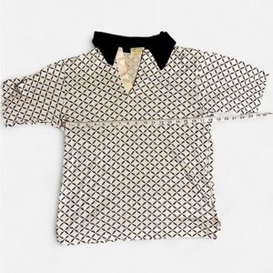 Vintage Hathaway Golf Classic Polo with Contrasting Collar